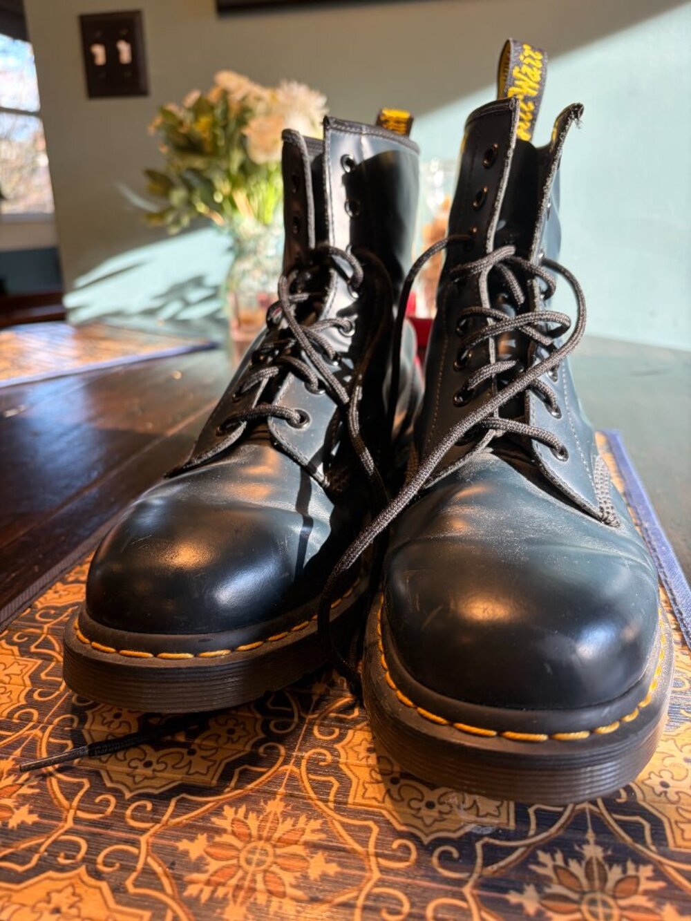 Doc Marten's 1460 Men's Boots - Blue 11M - Picture 2 of 10